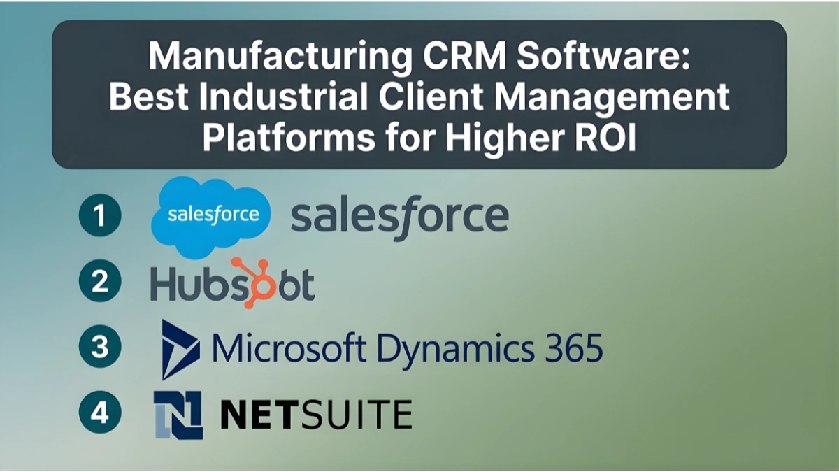 Manufacturing CRM